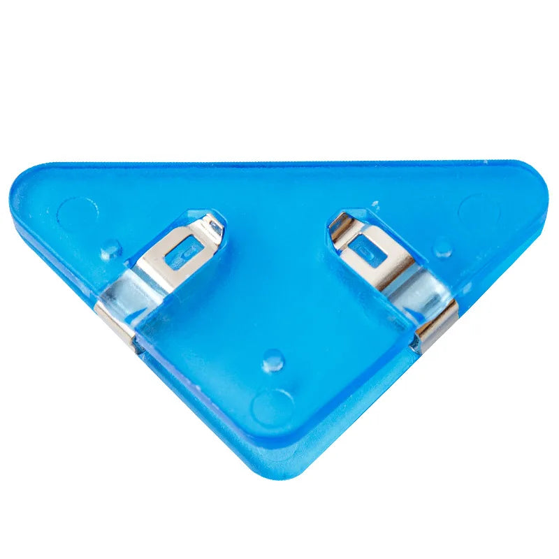 Triangle Corner Clips File Paper Clip Index Photo Clamp Page Holder