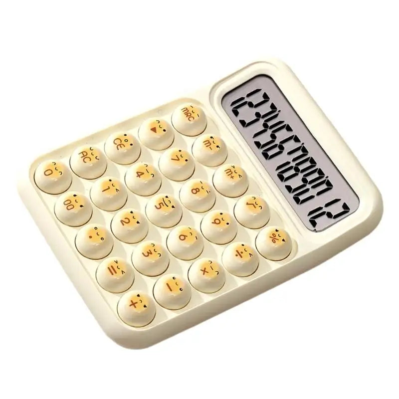 652F Desk Calculator 12 Digit Large Button Display Comfortable Button Handheld Calculator Small Pocket Calculator Zpaxo