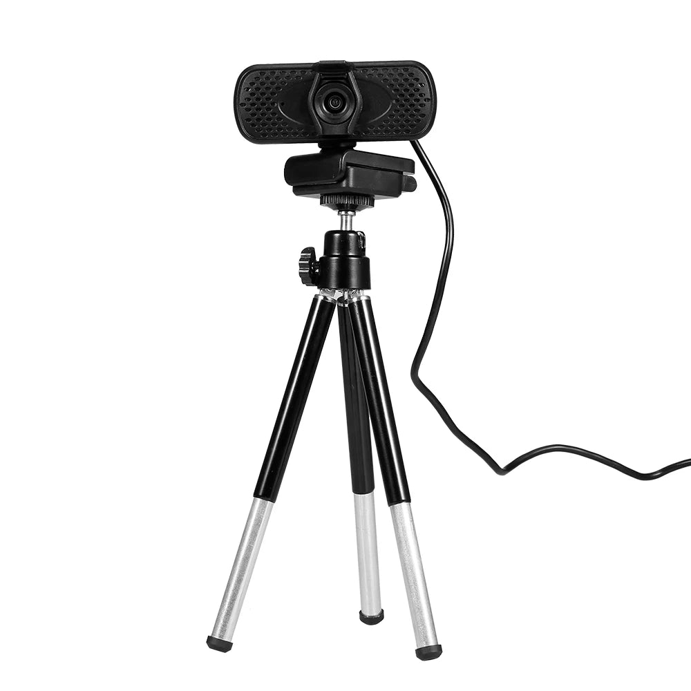 Portable Tripod Mini Webcam Tripod Lightweight Flexible Web Camera Desktop Support Stand Phone Holder Table Stand for Smartphone Zpaxo Default Title