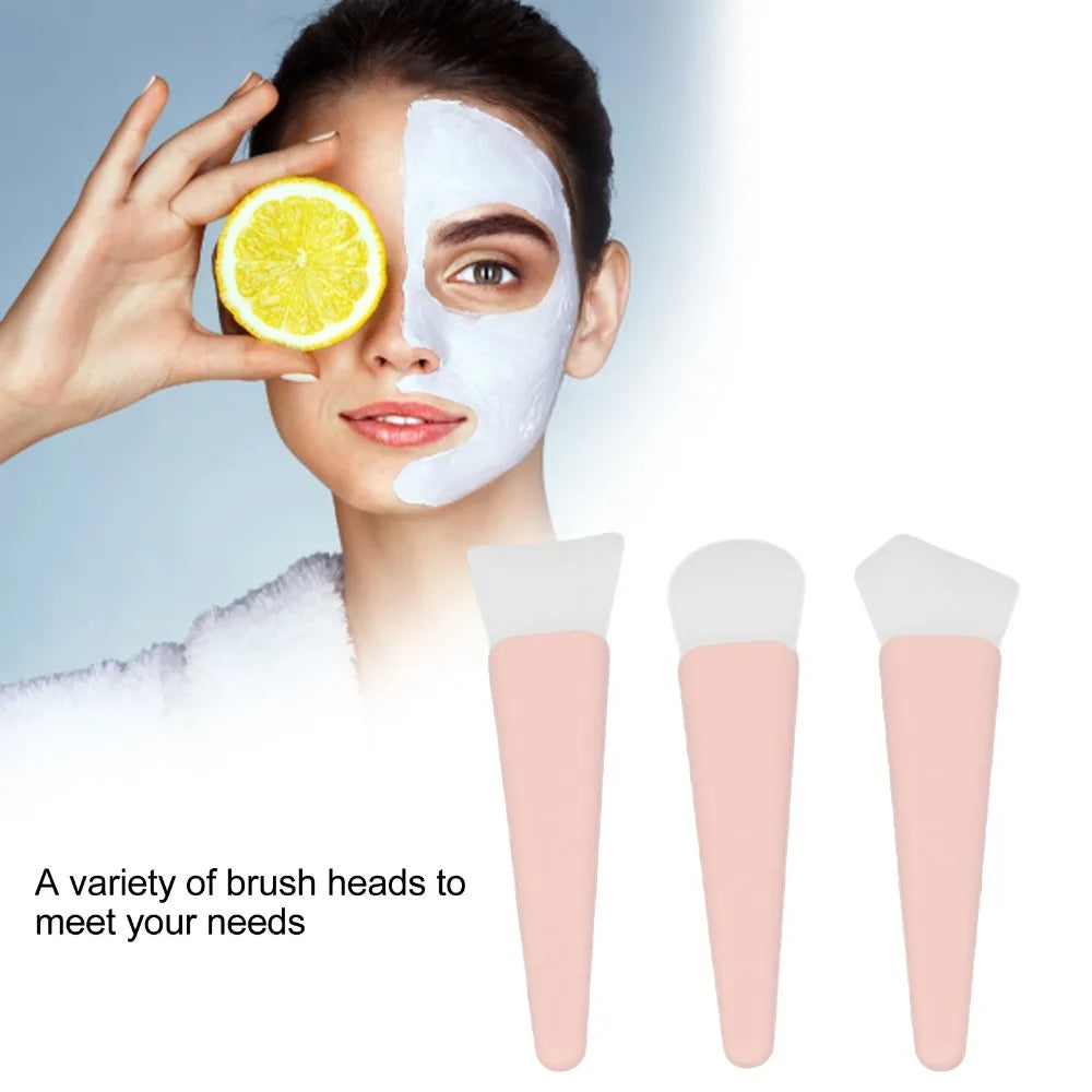 Soft Silicone Brush Applicator Lightweight Design Easy Clean Makeup Zpaxo