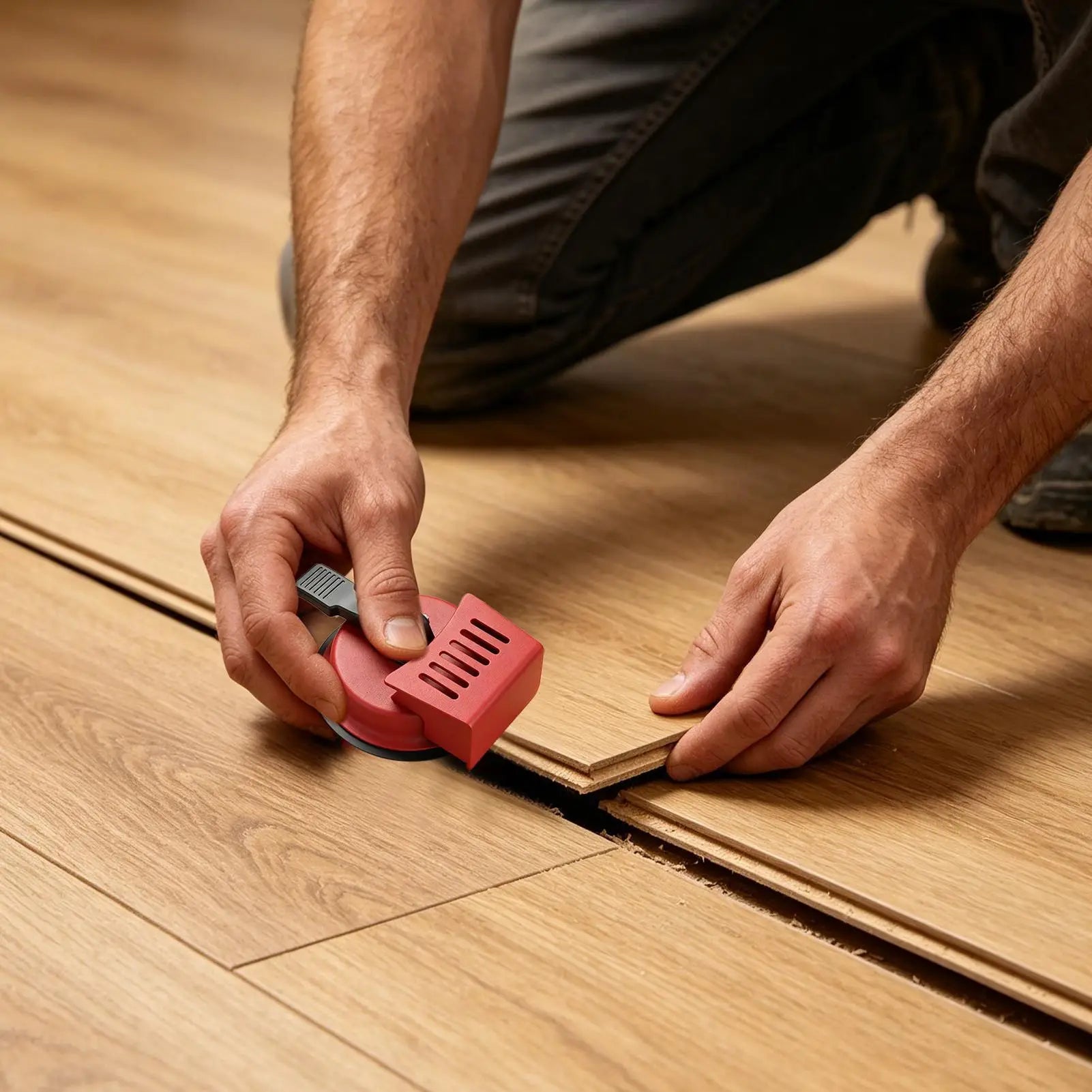 Floor Gap Repair Tool Suction Puller Hardwood Laminate Fixer Large