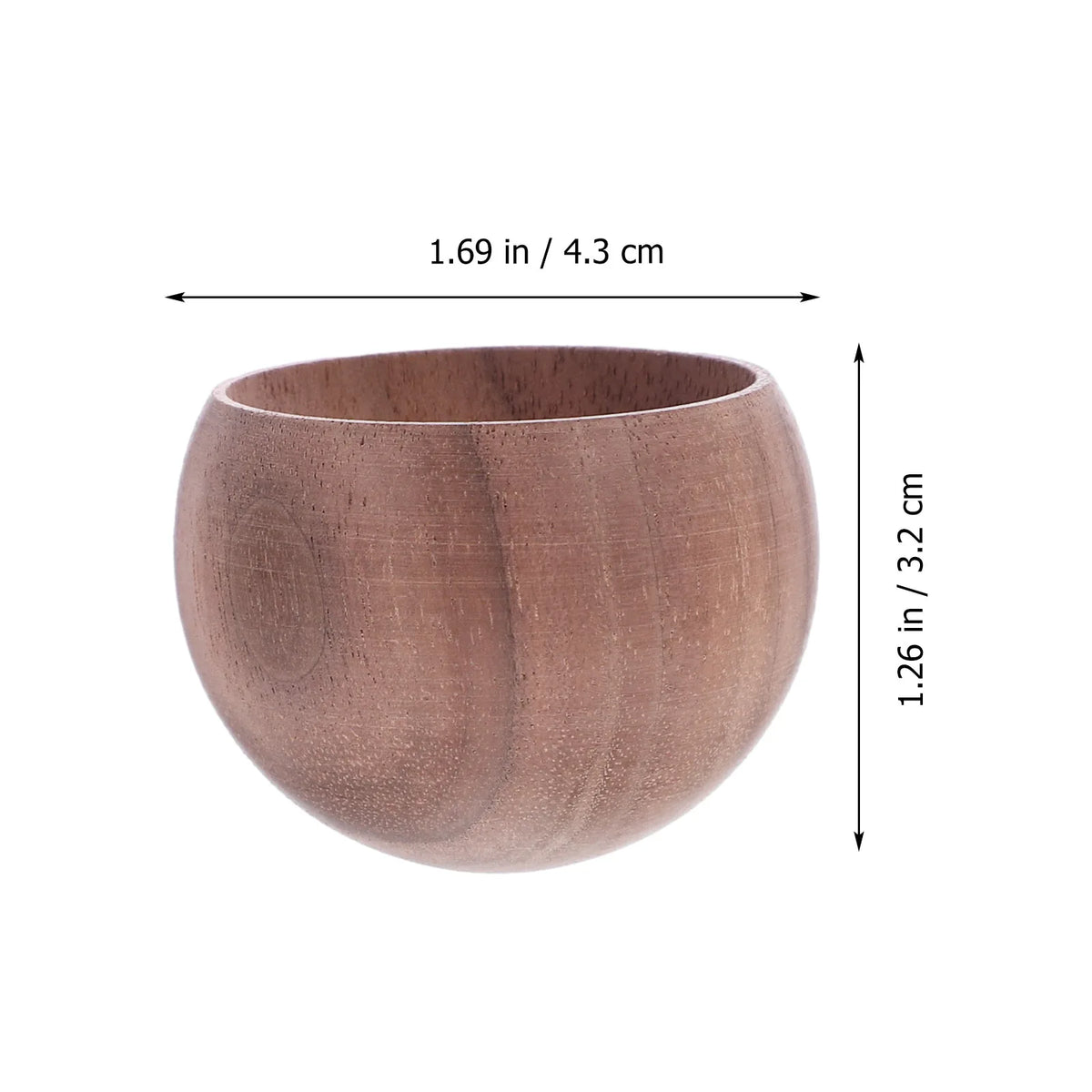 Essential Oil Wood Diffuser Small Round Ornament Aromatherapy Wooden Zpaxo Picture 2