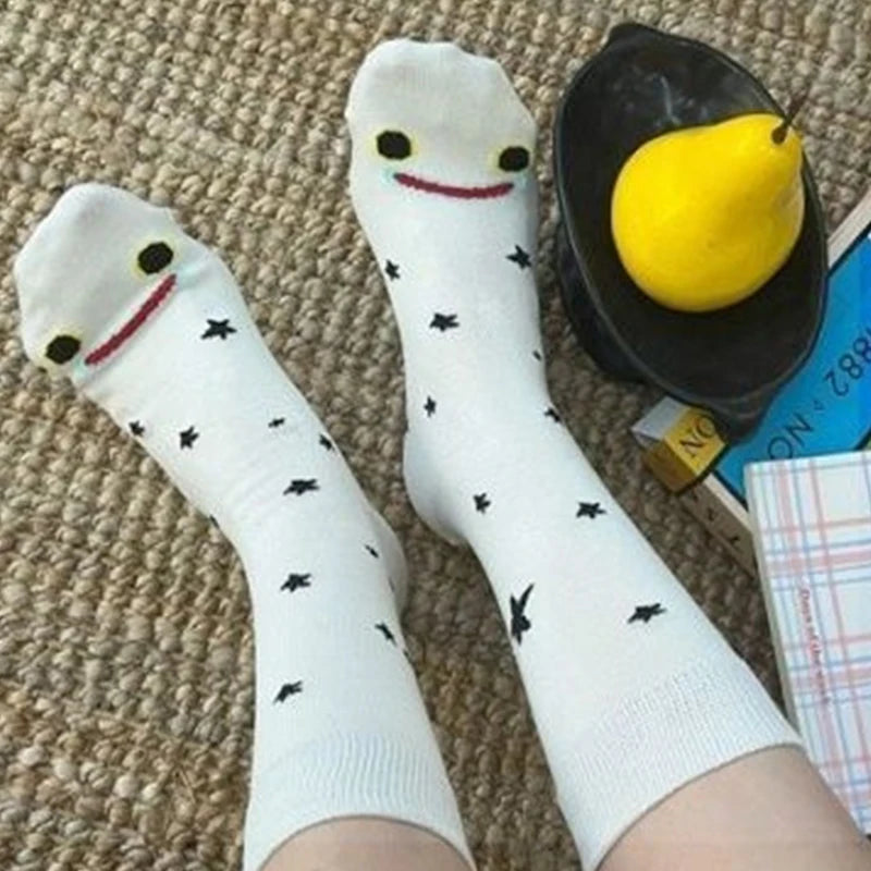 Cute Socks Creative Garden Eel Mid Weat Anti Odor Breathable Shark Zpaxo A4
