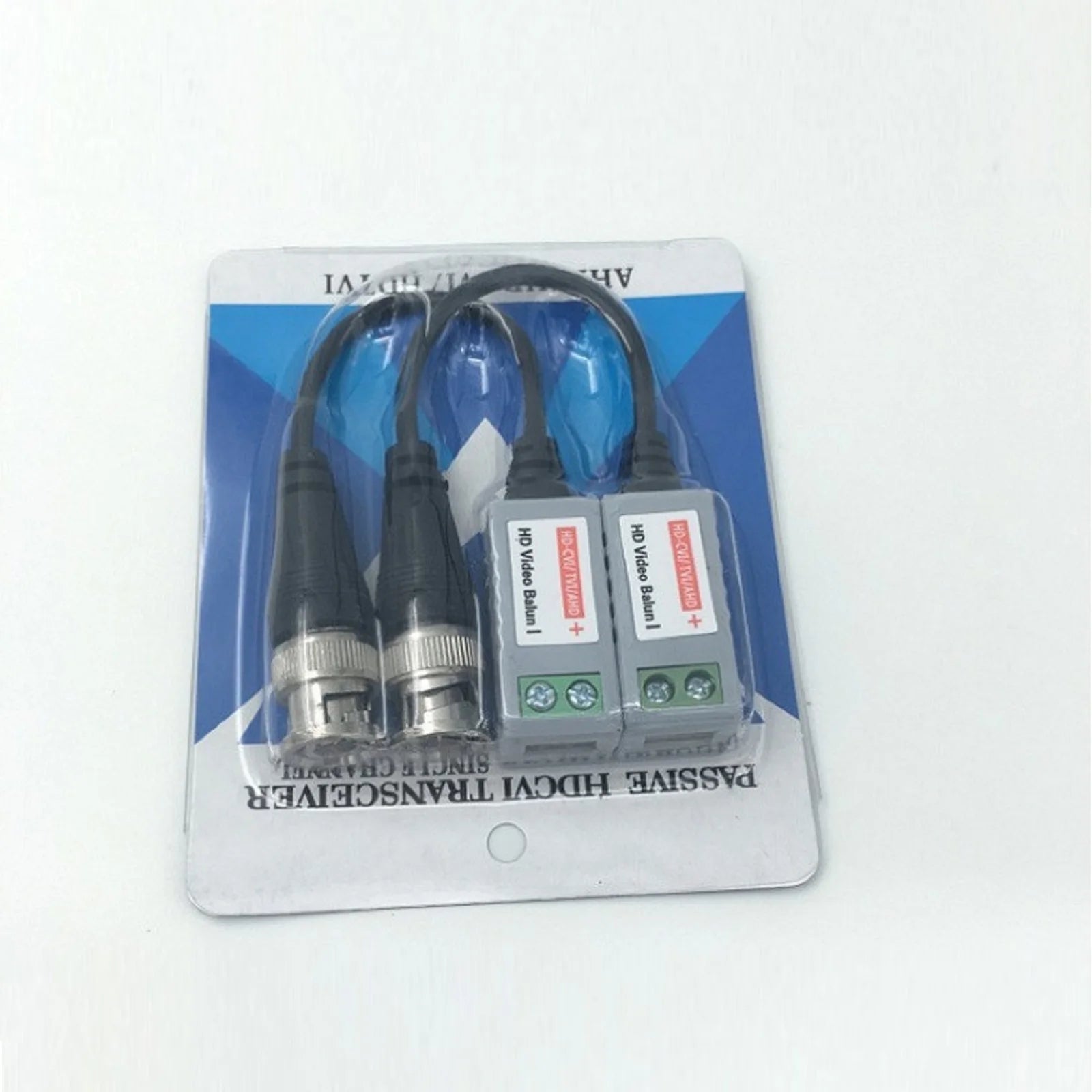 1 Pair UTP 202A Passive Transceiver Video Balun Connector BNC Cat5