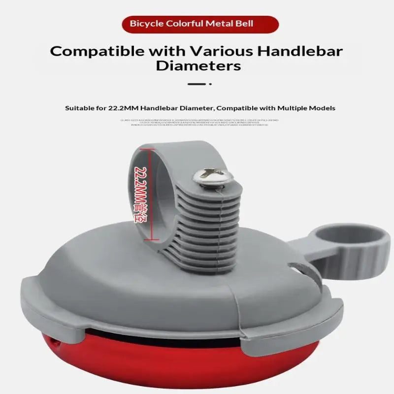 Aluminum Alloy Bike Bell – Handlebar Mount Bicycle Horn