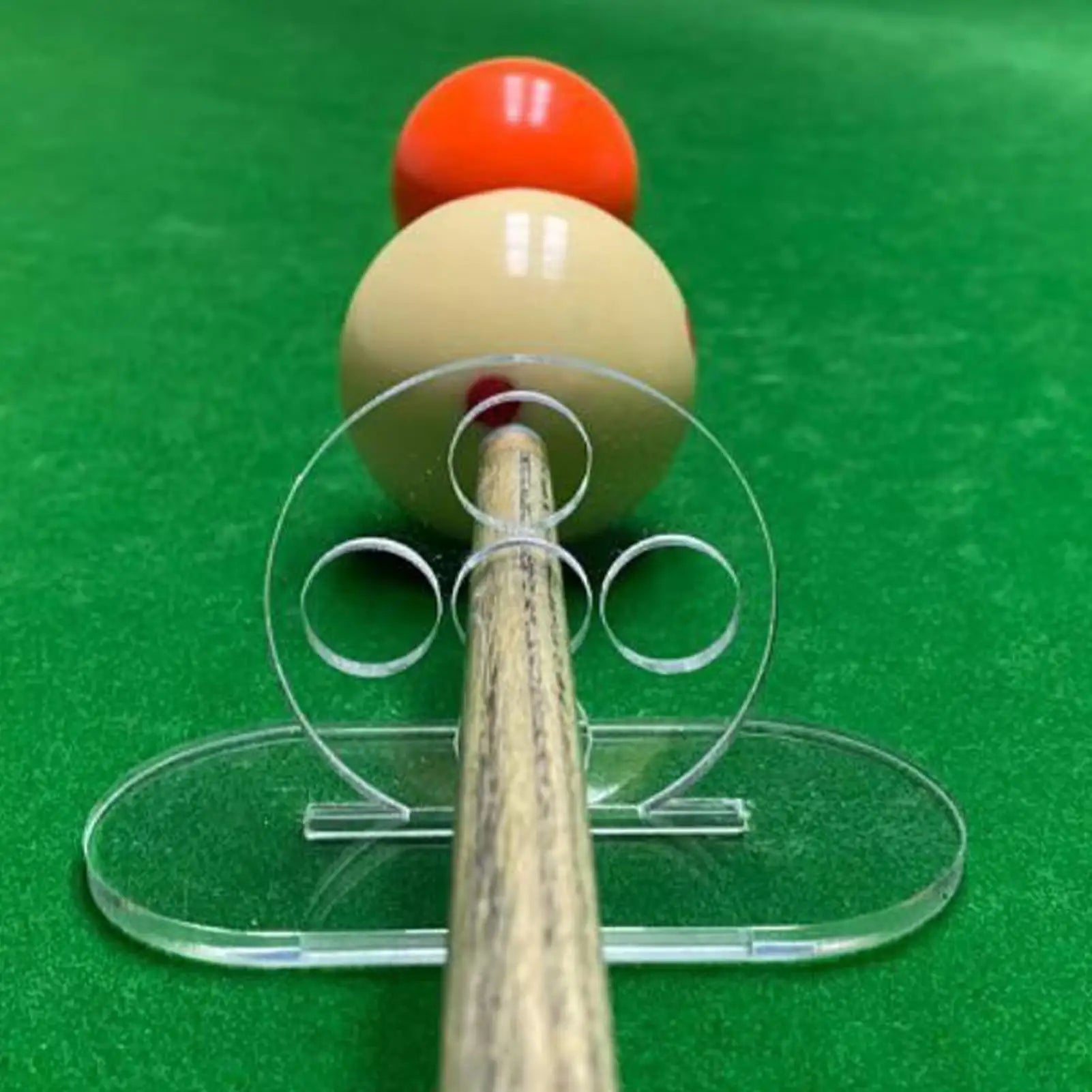 1 5 Holes Billiard Rod Trainer Acrylic Pool Cue Exerciser Equipment