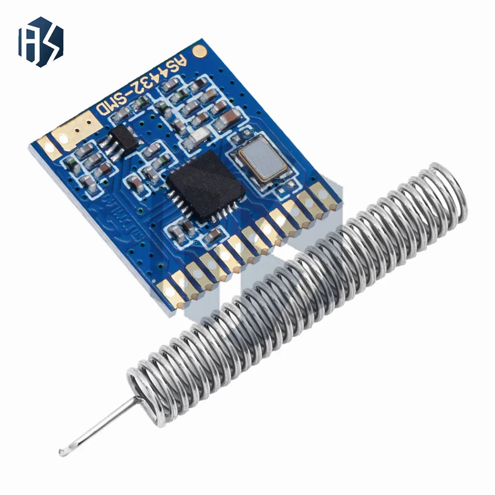 AS4432-SMD 433MHz Industrial-grade Wireless Module Si4432 SMD Chip Zpaxo