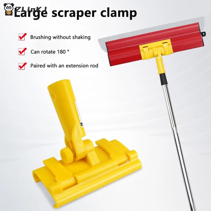 Plastic Drywall Smoothing Spatula Tool Flat Trowel Extension Adapter Zpaxo