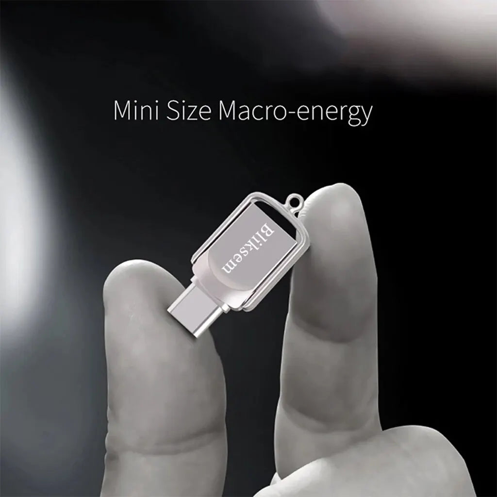 Bliksem 2in1 USB Flash Drive 32GB 64GB 128GB for TYPE-C PC High Speed USB Flash Drive 128GB USB 2.0 TYPE-C 32GB 64GB Pen Drive Zpaxo