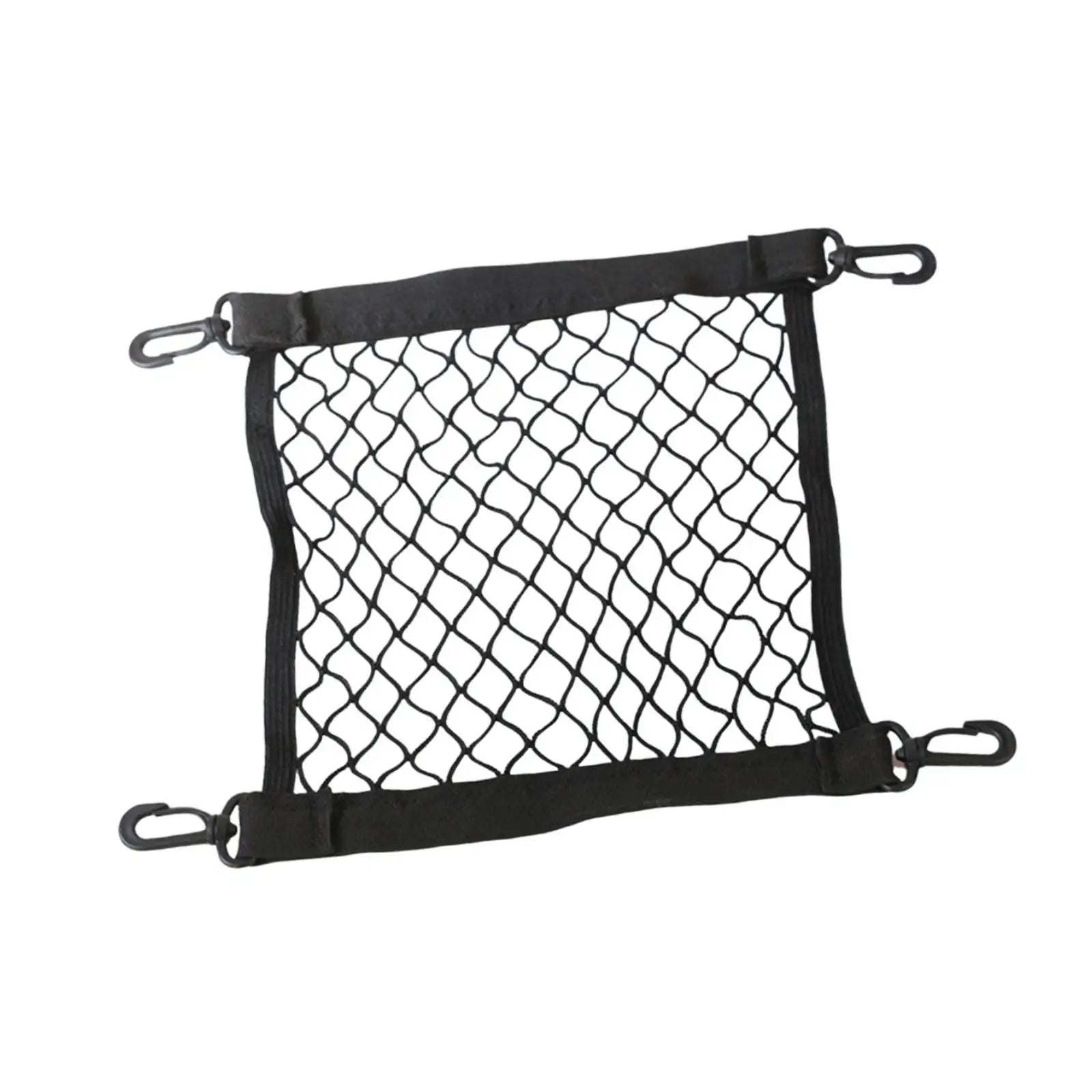 Road Bike Basket Cargo Net, Lightweight Portable Stretchable Netting for Motorcycle, Snowmobile Luggage Zpaxo Default Title