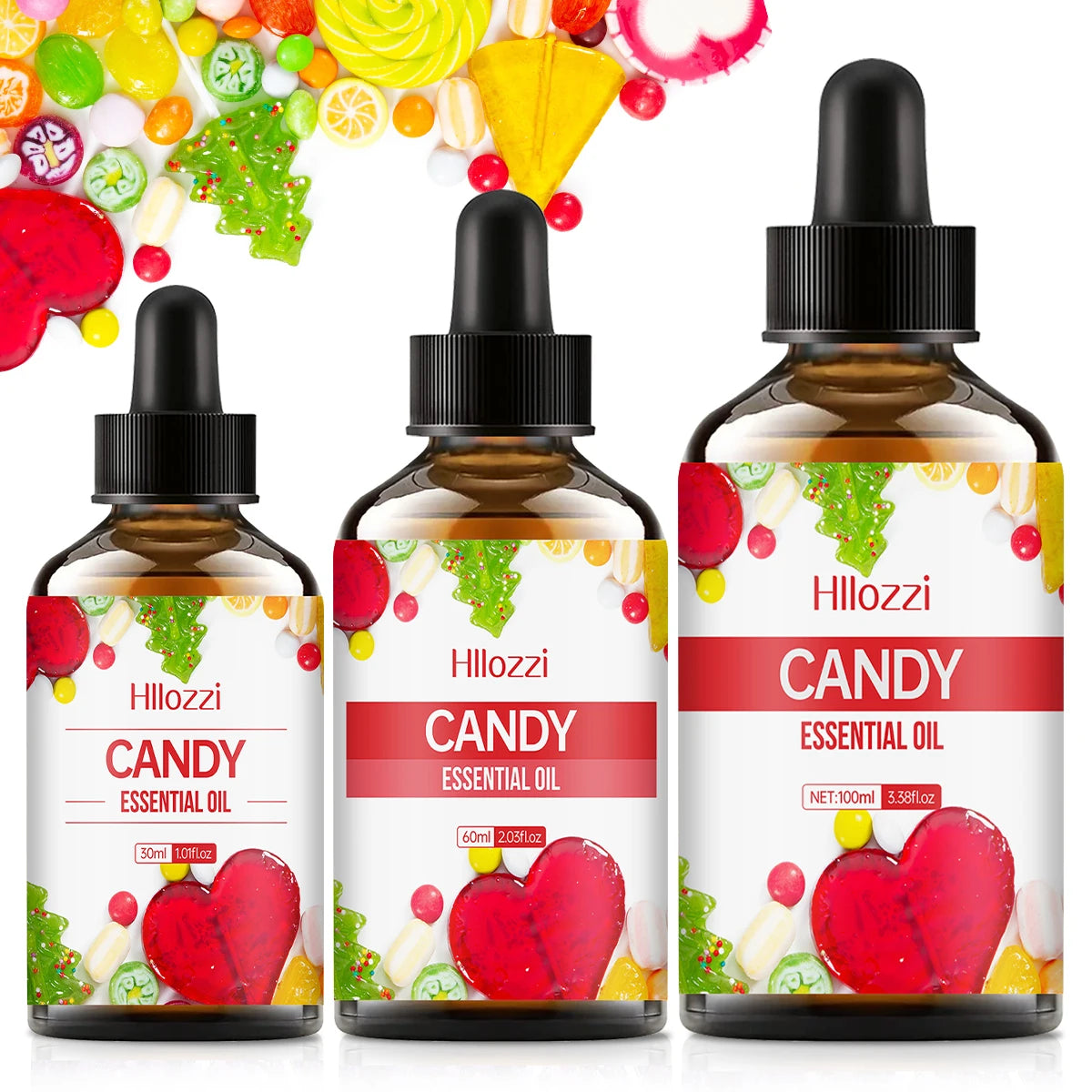 Candy Essential Oil Scent Suitable Body Massage Hair Care Zpaxo
