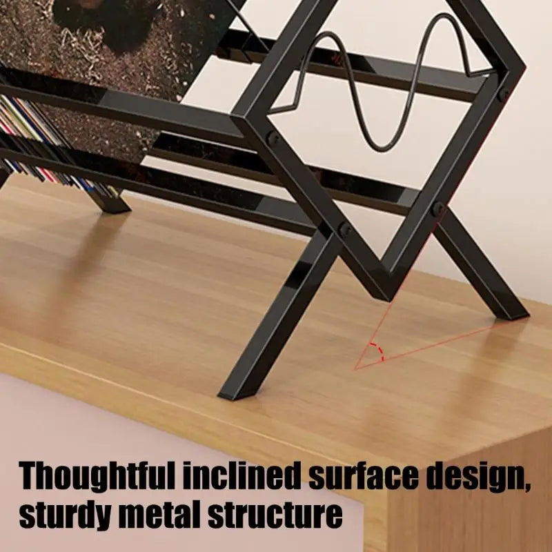 No Tools Required Book Display Stand Steel Structure Spaces