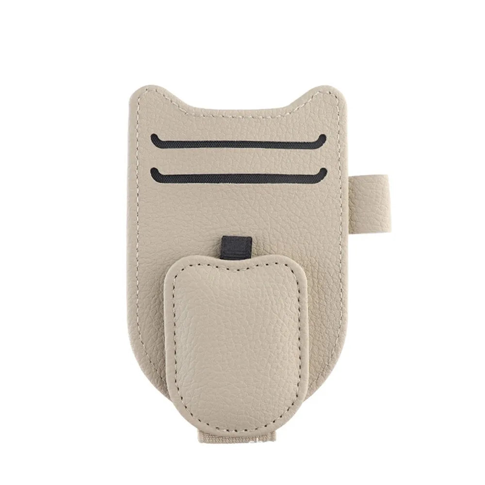 Shock-proof Magnetic Eyeglasses Clip Lossless Installation Expansion Zpaxo Light Brown