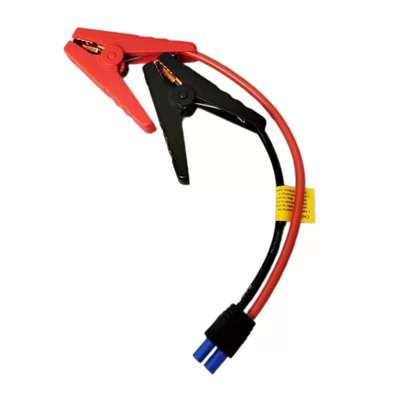 1 Unit Alligator Clip Car Battery Jump Starter EC5 Plug 12V Zpaxo Default Title