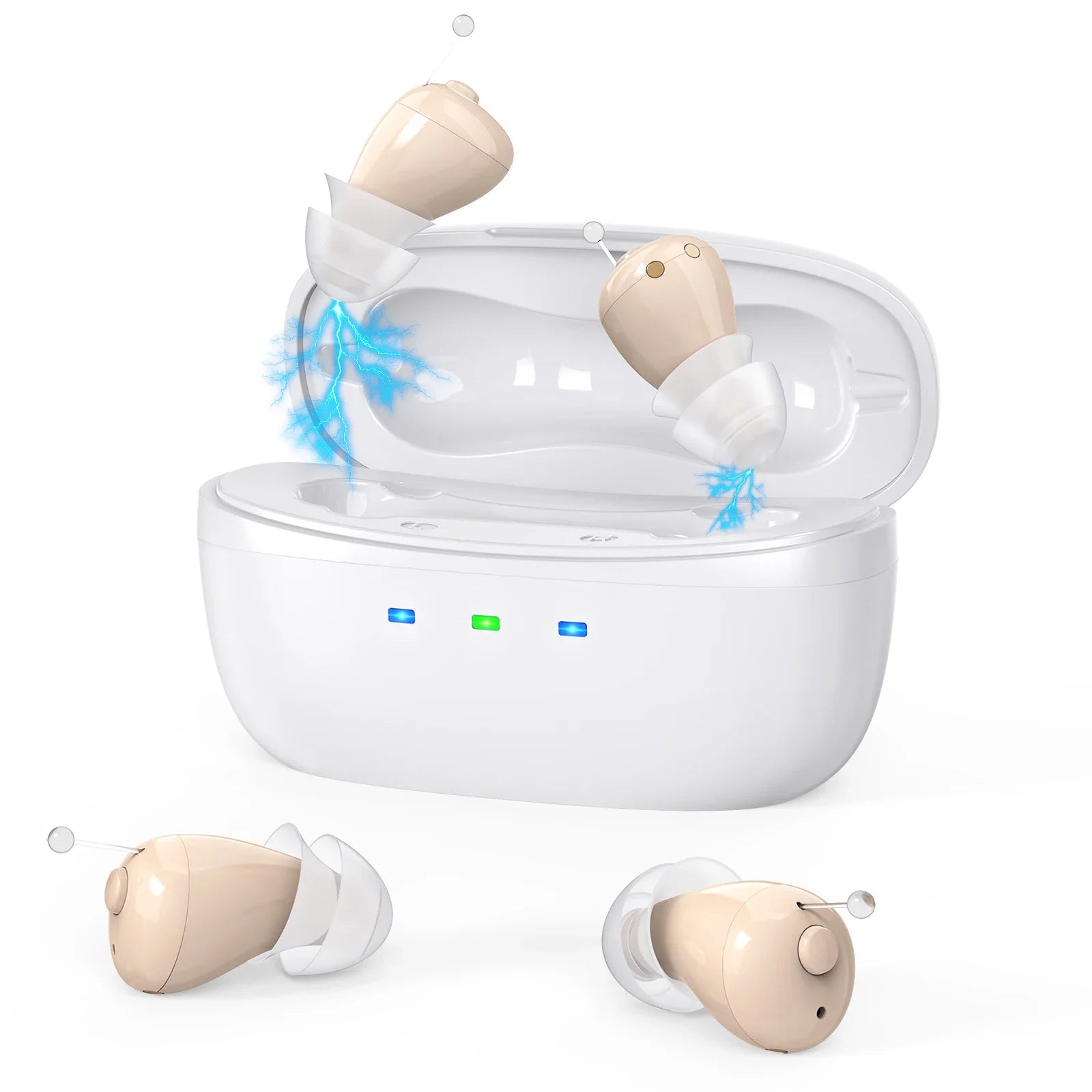 OTC Hearing Amplifiers Earbuds Intelligent Noise Reduction Sound