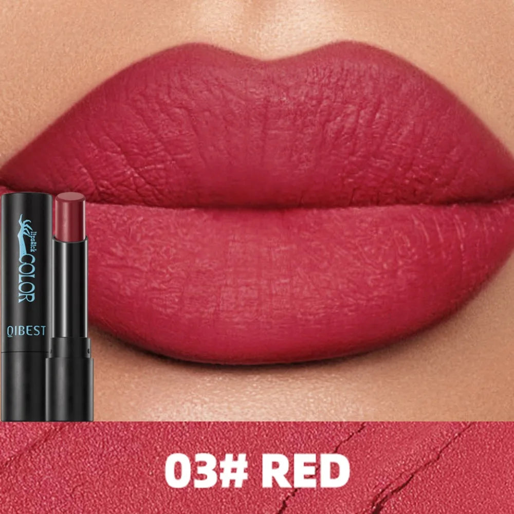 8 Colors Gothic Matte Lipstick Non Stick Vampire Velvet Lip Cream Zpaxo 03