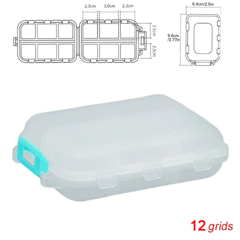 Tcare Portable Pill Case Folding Medicine Drugs Pills Capsule Tablet Zpaxo White