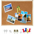Retro Cork Board 12x16 Inch – Bulletin & Photo Memo Display