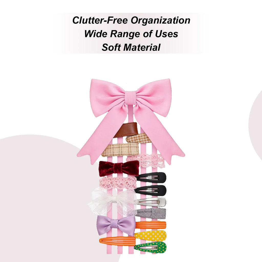 Claw Clip Organizer Bow Shape Hairpin Storage Rack Hair Accessories