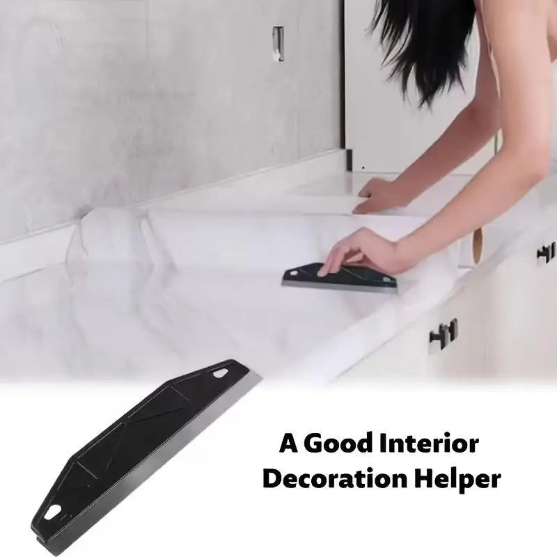 1pcs Heavy-Duty Paint Edge Guard – Stainless Steel & Plastic, Non-Slip Handle for Walls, Trim Wallpaper Zpaxo
