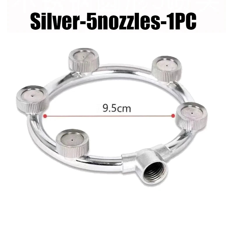 Agricultural Sprayer Imported Nozzle Multi Head Atomizing Round Tip Zpaxo 5Nozzles 1PC