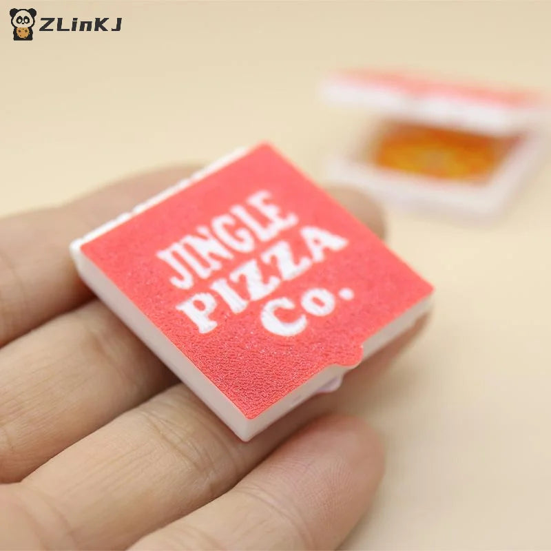 1 12 Dollhouse Simulation Mini Pizzas Model Pizza Box Kitchen Food Zpaxo