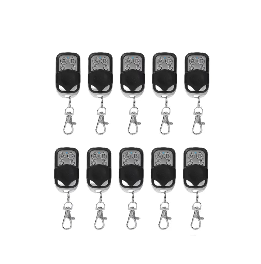1 2 5 Universal Garage Door Control Wireless RF Remote 433MHz Zpaxo 10PCS