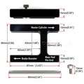 Car Brake Booster Push Master Cylinder Rod Length Gauge Adjustment