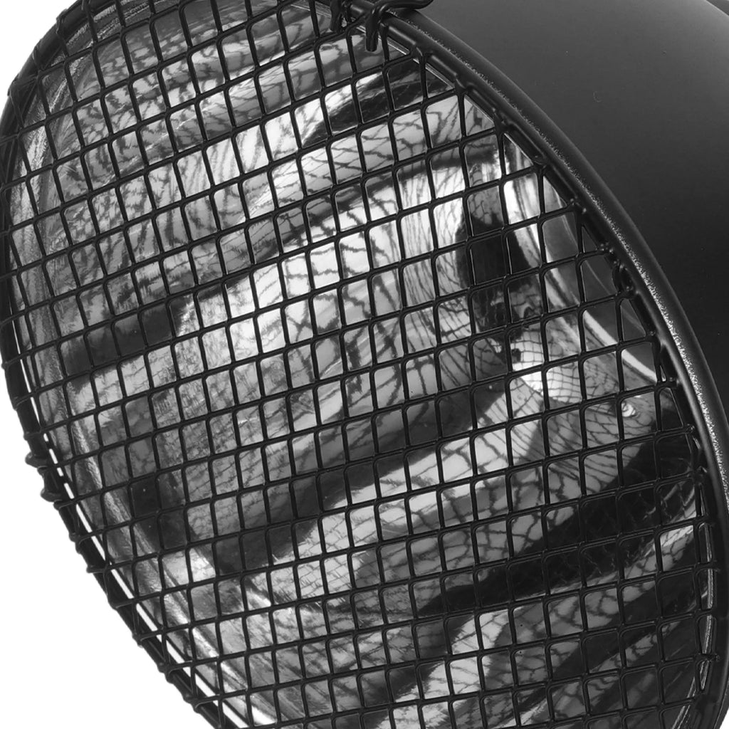 3 5 Depth Reptile Heating Dome Shade 4 7 Dia 1 8 Hole Aluminum