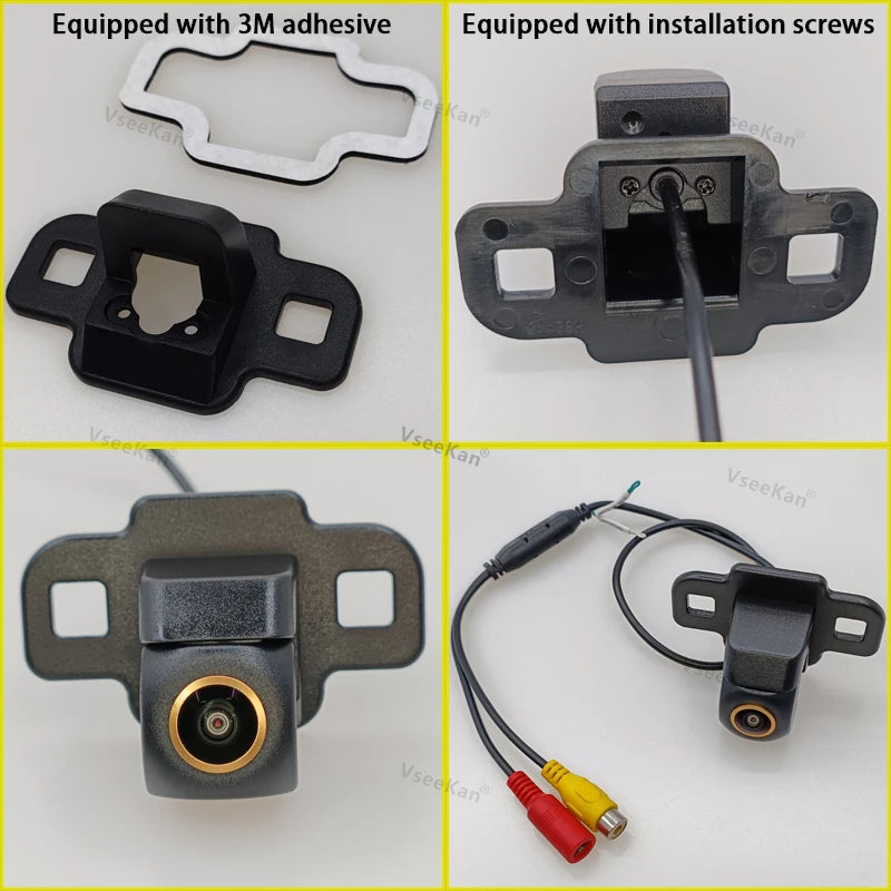 Toyota RAV4 Wildlander Rear View Camera Install Bracket License Plate Zpaxo