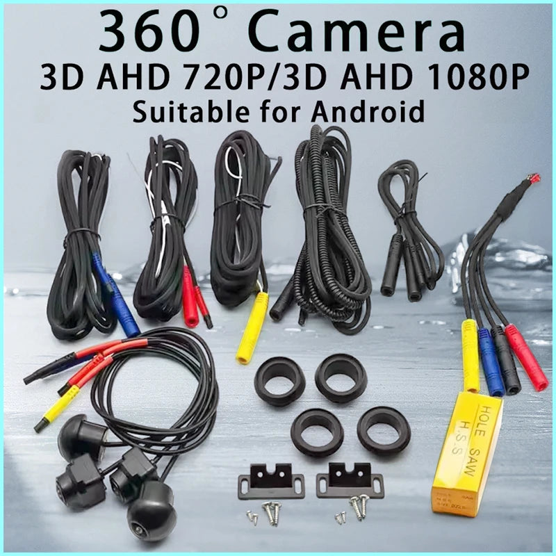SN307 WDR Technology Car 360 Panoramic Camera 1080P AHD Accessories