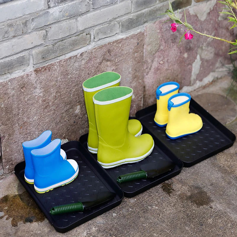 CM1 2 Boot Tray Heavy Duty Shoe Mat Trays Car Shoes Storage Dog Cat