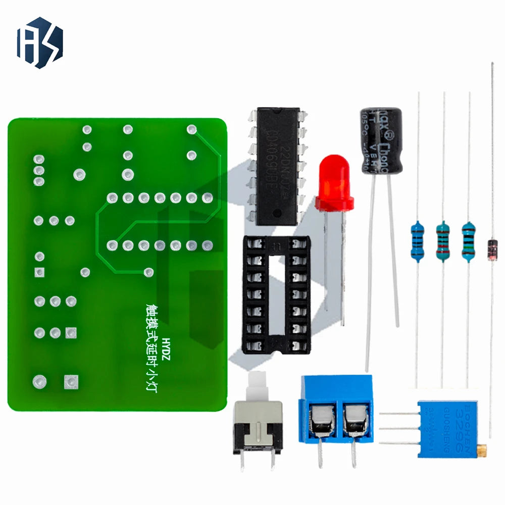 4 5-5V Touch-activated Capacitive Switch Auto-off Timer Module Ideal Zpaxo