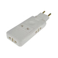 1 EU Plug Extenion Socket 180 Degree Rotation Adapter Extension