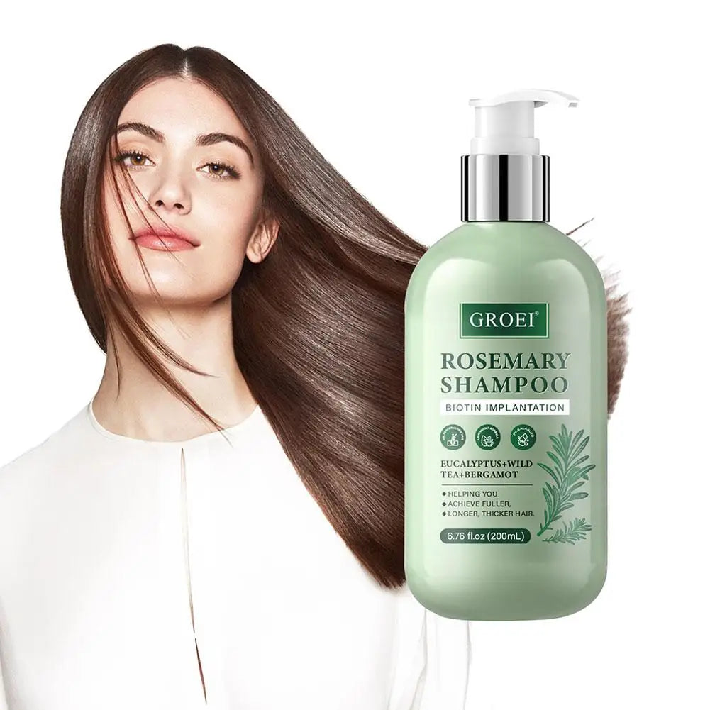 Rosemary Strengthening Shampoo & Conditioner 200ml | All Hair Rosemary Hair Shampoo Zpaxo