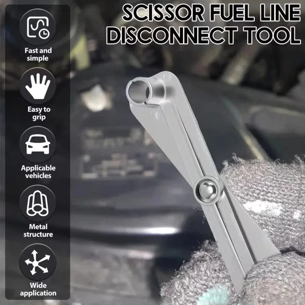 Solid Construction Fuel Line Disconnect Tool Sturdy Design Compact Zpaxo