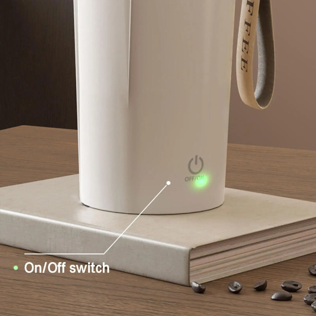 Self Stirring Cup Waterproof Straw Lid Automatic Coffee Mug Milk