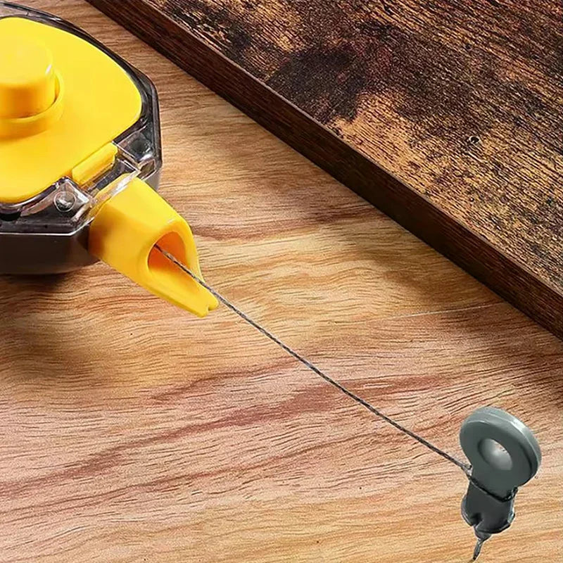 Wood Scriber Nylon Wire Construction Measuring Tools Ink Marker Duct Woodworking Chalk Ink Drawing Line Marker Carpenter Tools Zpaxo