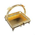 Space Efficient Metal Fruit Serving Bowl Capacity Lightweighted Tray