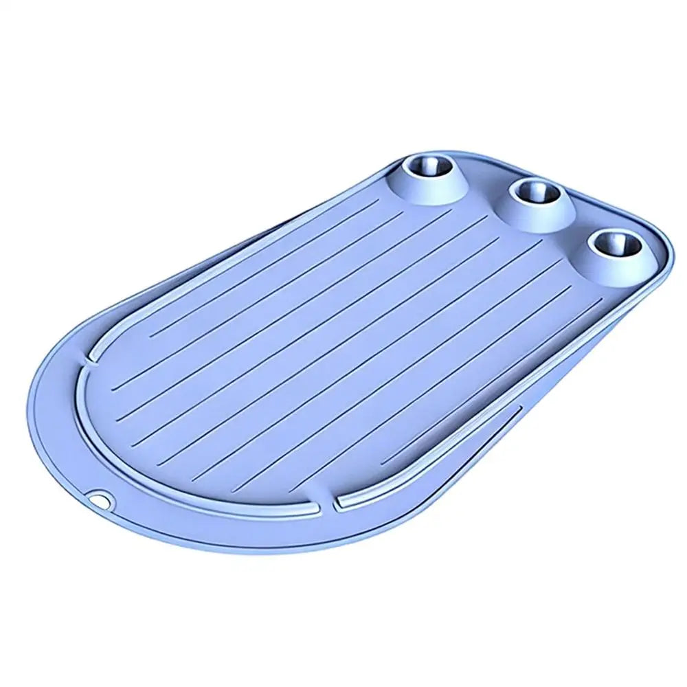 Mixer Slider Pad Silicone Non Slip Space Saving Kitchen Appliance Sliding Pad for Counter Home Dorm Hotel Dormitory Apartment Zpaxo China Mainland Blue