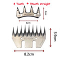 Sheep Goats Shears Convex Comb Cutter Shearing Clipper 9 13 Tooth