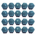 Diamond Wheel Nut Caps – Anti-Rust Hub Screw Covers 20pc Set