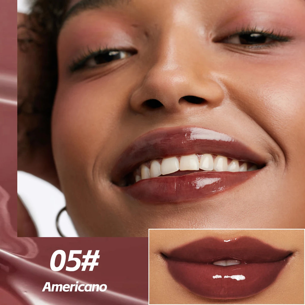 Mirror Lip Gloss Waterproof Moisturizing Lightweight Non Greasy