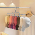 Hat Holder Instagram-style Cap Hanger Hooks Accommodates 8 Caps Dorm Zpaxo Gray