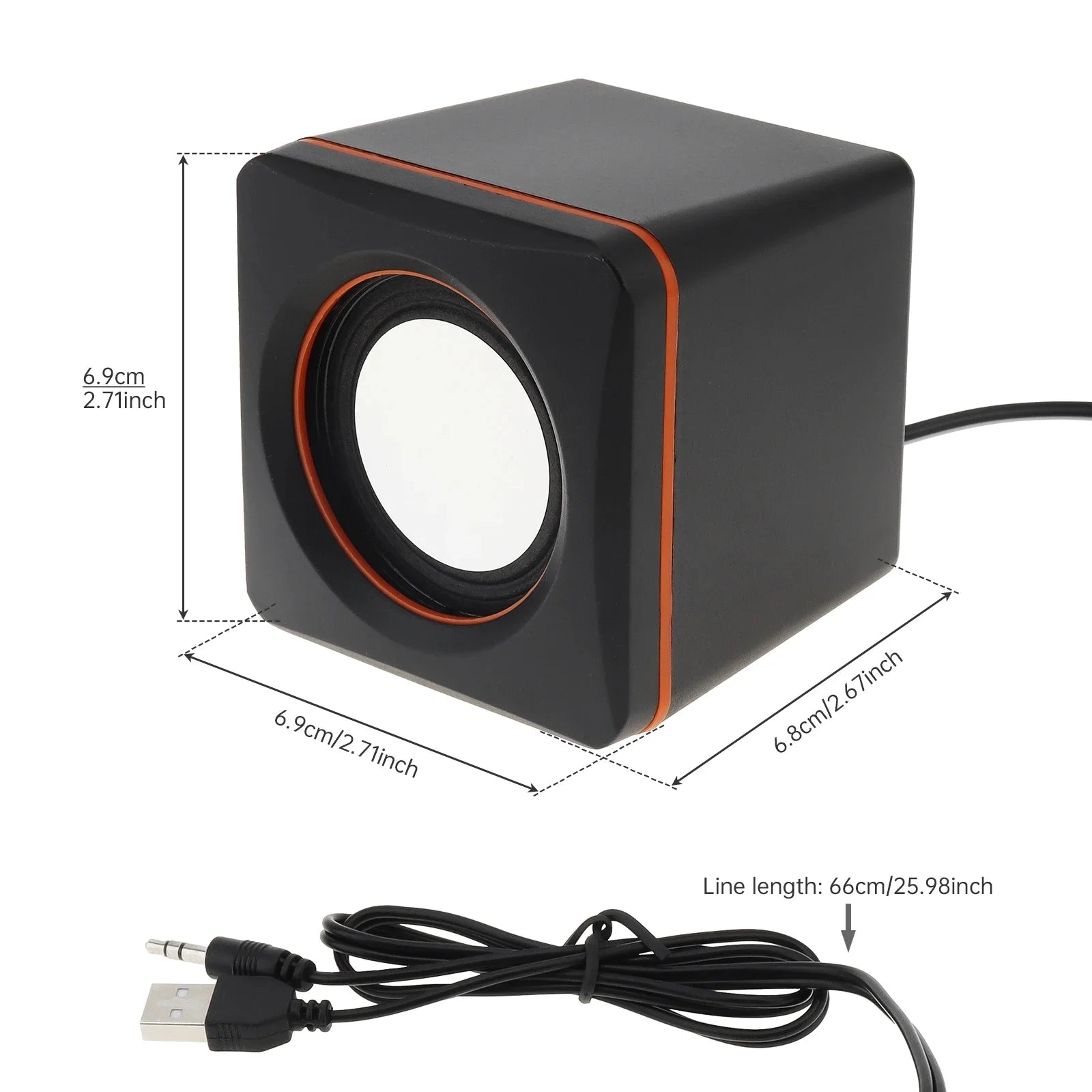 101Z USB 2 0 Mini Portable Speakers Computer Soundbox Stereo Jack Zpaxo