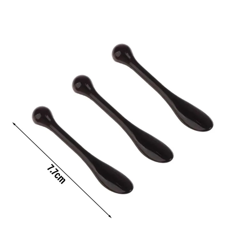 1 Acrylic Cosmetic Spatulas Scoop Face Cream Mask Spoon Eye Massage