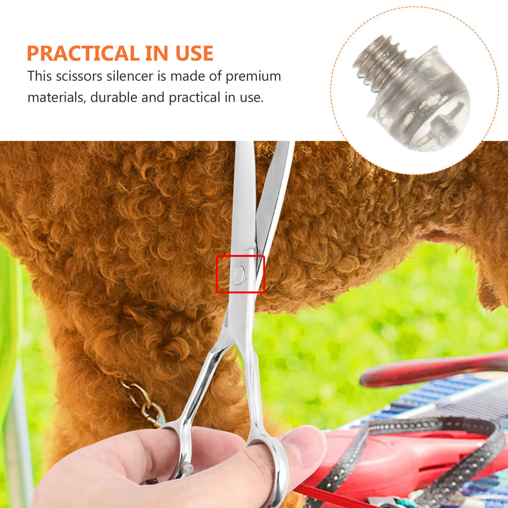 Hair Scissors Pet Grooming Barber Accessories Shear Silencers Dog