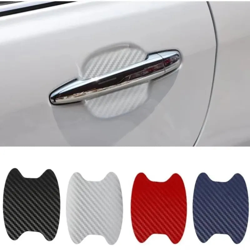 Carbon Fiber Car Door Handle Protection Film – 4 to 16 Pcs