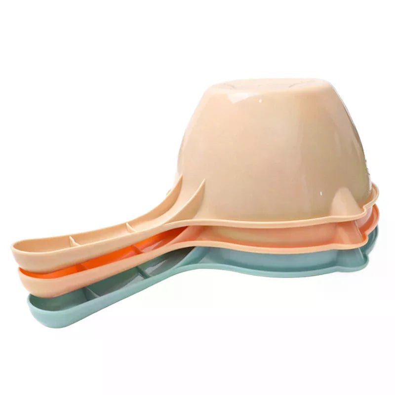 Watering Flowers Bathing Plastic Water Ladle Bath Dippers Scoop Zpaxo