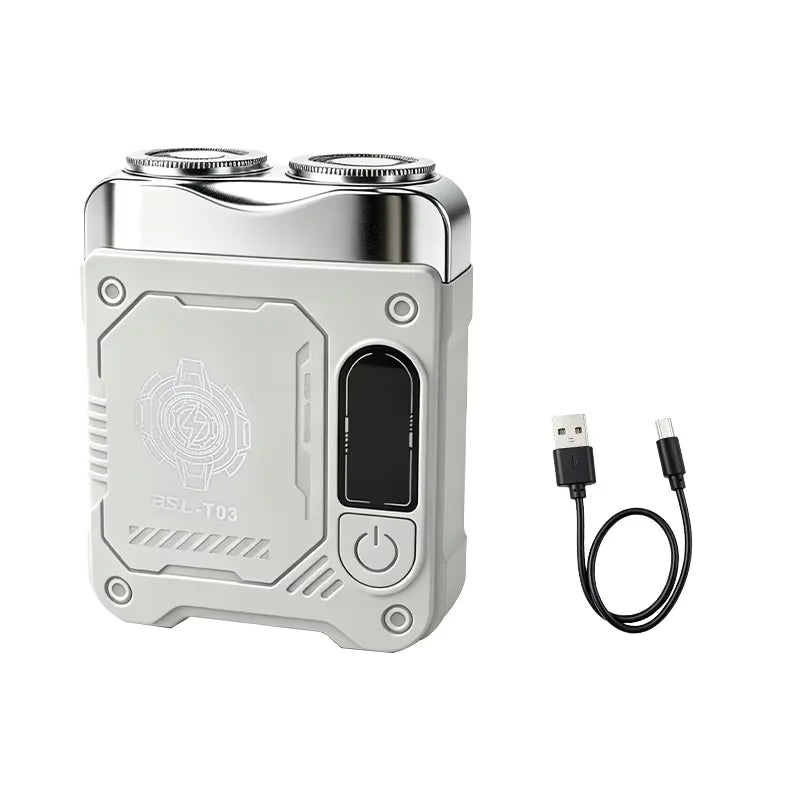 Electric Shaver Men Rechargeable Beard Blade Water Washed Digital Zpaxo 1pc